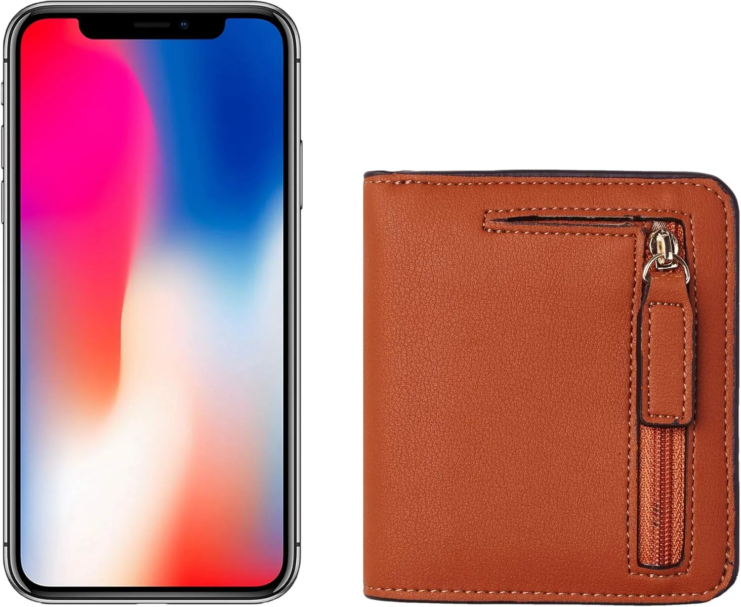 Toughergun Wallet Women Rfid Blocking Small Compact Bifold Luxury Leather Pocket Wallet Ladies Mini Purse with ID Window