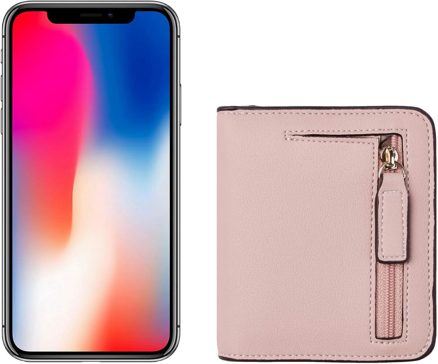 Toughergun Wallet Women Rfid Blocking Small Compact Bifold Luxury Leather Pocket Wallet Ladies Mini Purse with ID Window