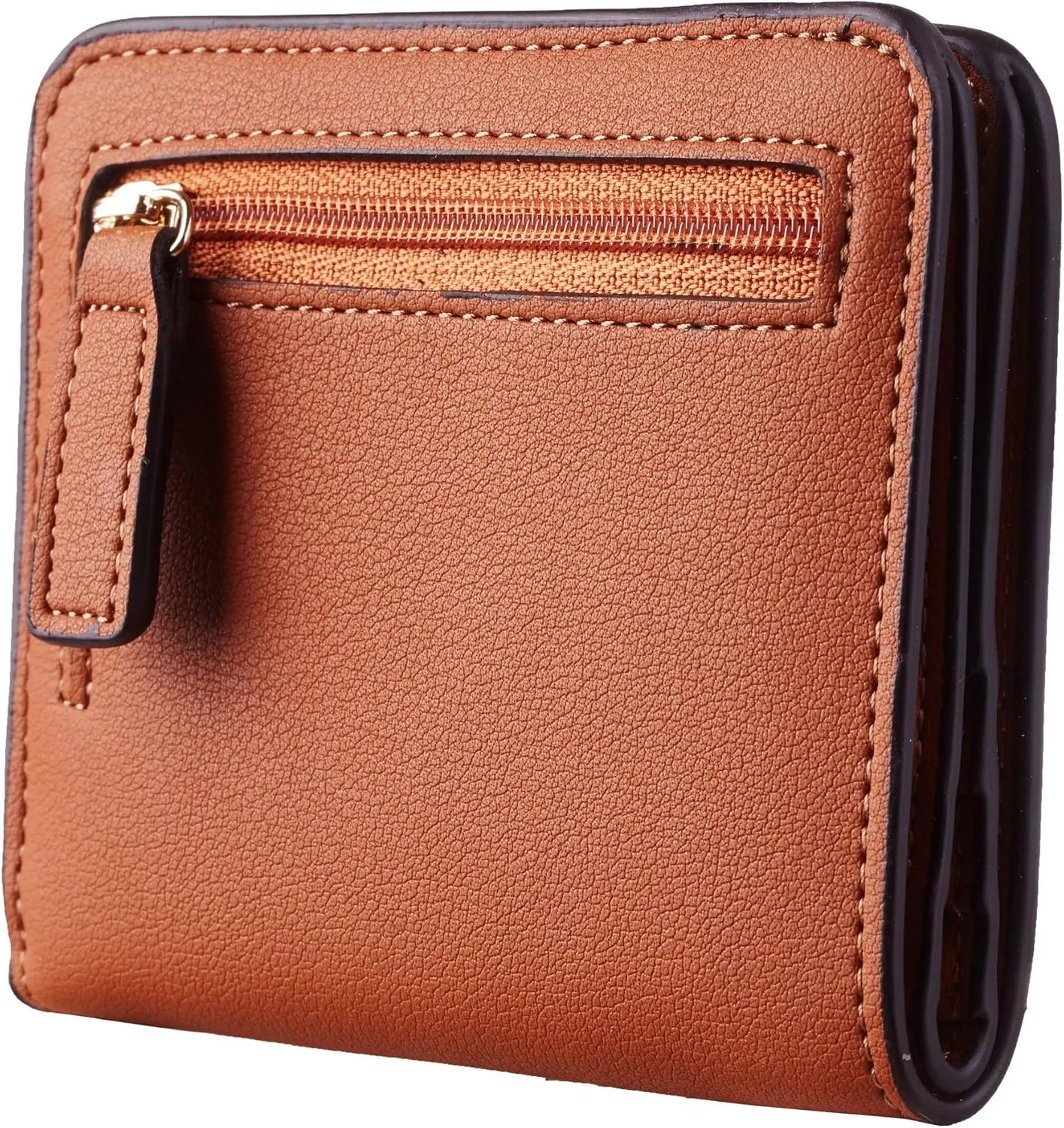 Toughergun Wallet Women Rfid Blocking Small Compact Bifold Luxury Leather Pocket Wallet Ladies Mini Purse with ID Window