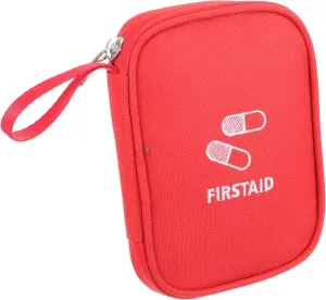 Travel Medicine Storage Bag Portable Small First Aid Kit for Outdoor Activities Wear Resistant Oxford for Hiking Camping and Emergency Supplies Cute