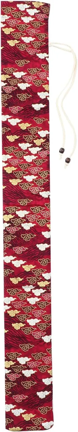 Travel Tote Bag American Flute Flute Woven Pouch Flute Storage Bag Vertical Flute Case for Outdoor Home Gift for Beginner Red Flute Storage Bag Recorder Carry Pouch Travel Storage Bag ( Color : Red )