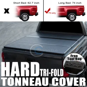 TRI-FOLD SOLID TONNEAU COVER TOOL BAG 15/16  COLORADO/CANYON DOUBLE/CREW 6' BED