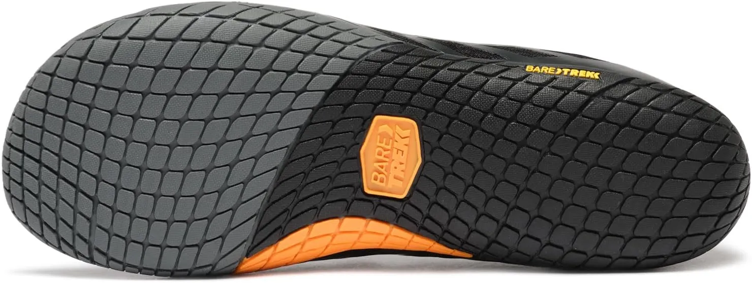 TSLA Men's Trail Running Shoes, Lightweight Zero Drop Barefoot, Non-Slip Outdoor Minimalist Shoes