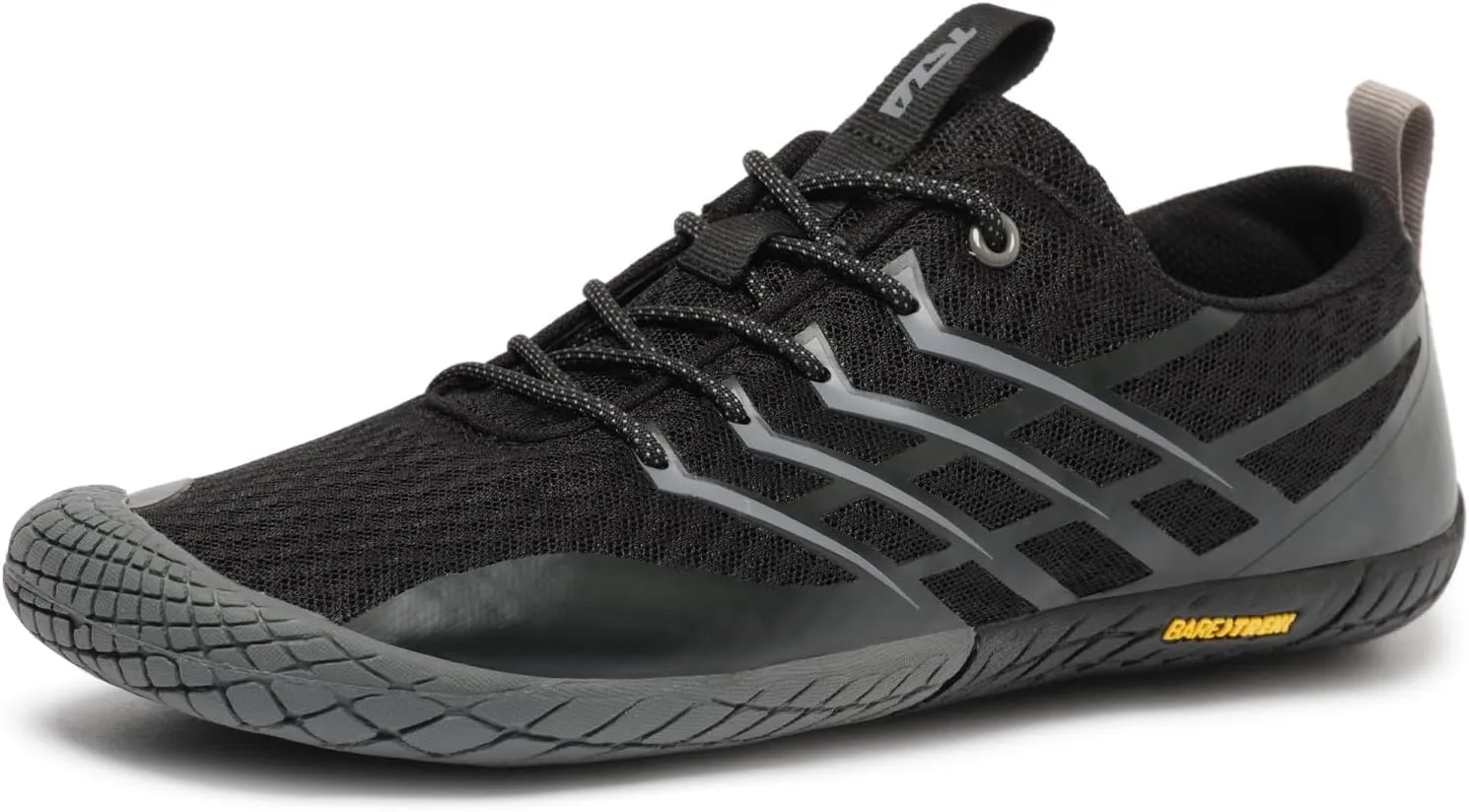 TSLA Men's Trail Running Shoes, Lightweight Zero Drop Barefoot, Non-Slip Outdoor Minimalist Shoes