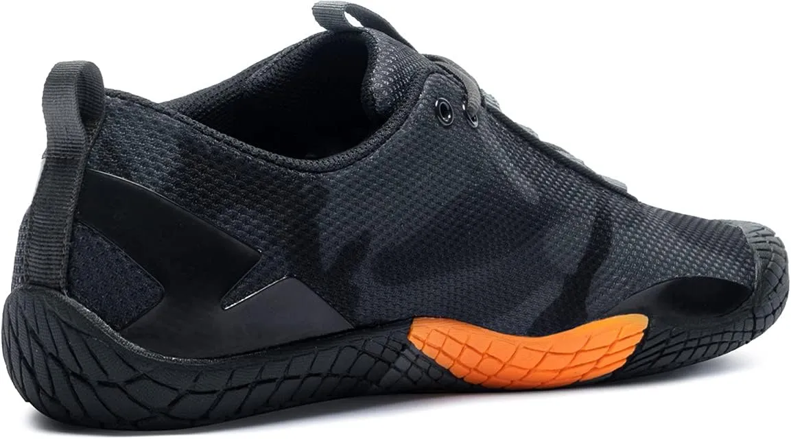 TSLA Men's Trail Running Shoes, Lightweight Zero Drop Barefoot, Non-Slip Outdoor Minimalist Shoes