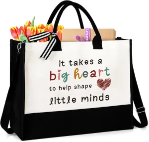 UAREHIBY Teacher Appreciation Gifts for Women with Tote Bag,Back To School Gift,Thank You Teacher Gifts from Student