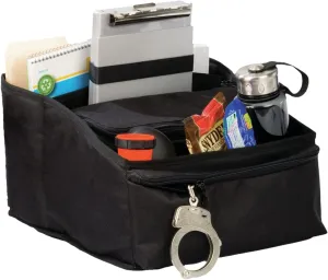 Uncle Mike's Law Enforcement Deluxe Car Seat Organizer, Black