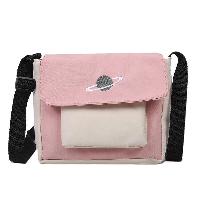 Unique Women's Fashionable Korean Versatile Canvas Shoulder Bags