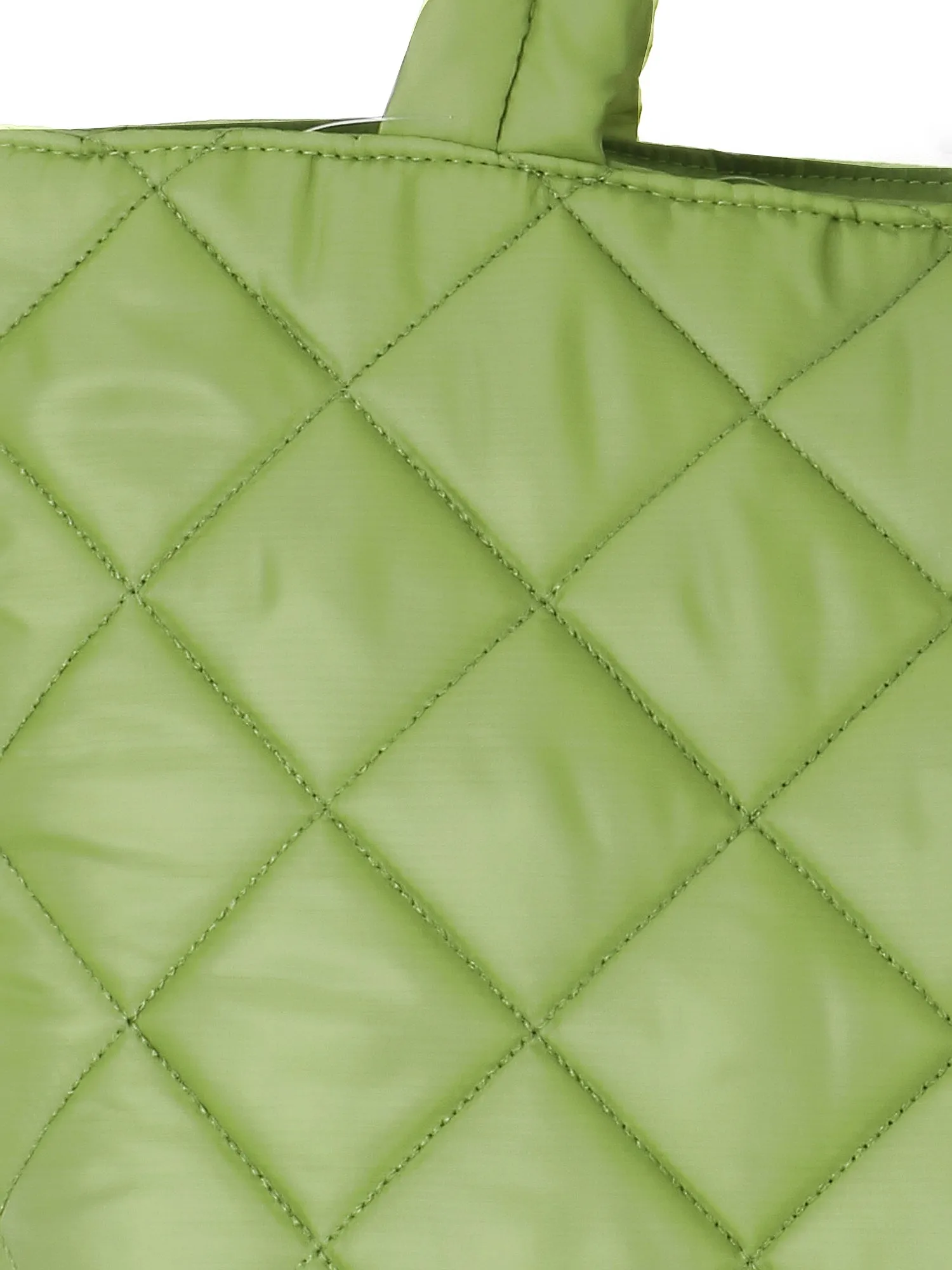 Uno Quilted Polyester Diamond Self Design Handheld Bag