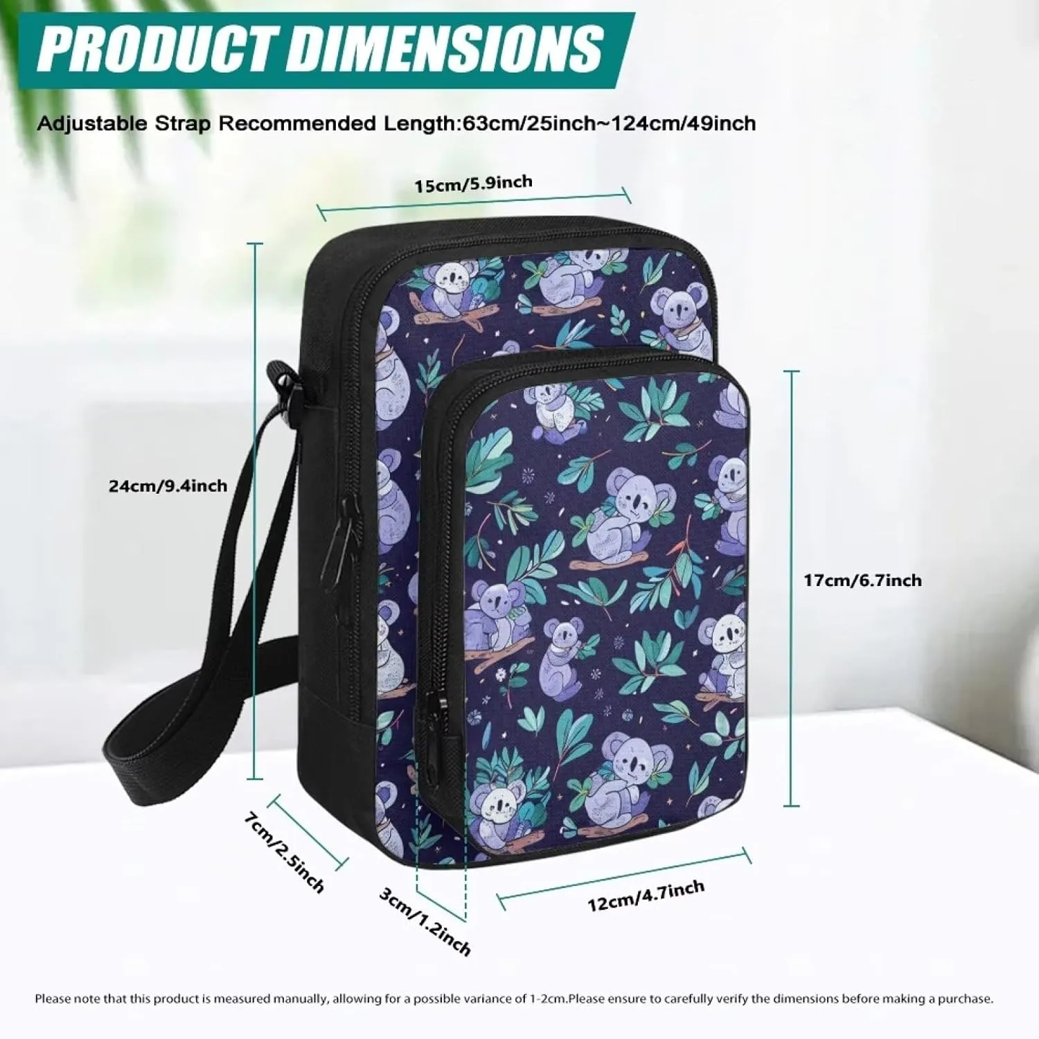 Uourmeti Crossbody Shoulder Bag Kids Cross Body Wallet Purse Phone Case