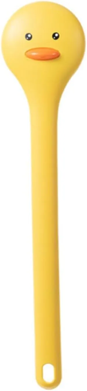 Vaguelly Long Handle Shower Brush Soft Bristles Bathing Scrubber for Comfortable Cleansing Design for Back Massage for Daily Use Duck