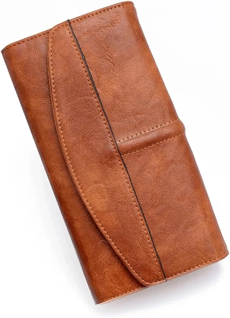 Vintage Wallet Women Long PU Leather Wallet Female Clutch Purse Female Phone Bag Girl Card Bags Ladies purse