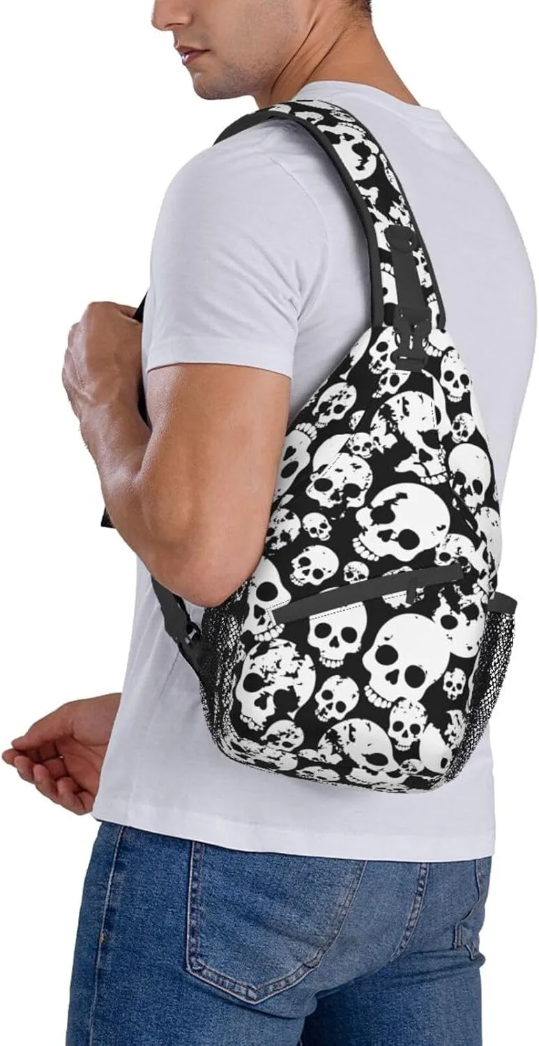 VOOHDDY Sling Bag For Women Men Travel Hiking Backpack Crossbody Shoulder Chest Bags Casual Daypack Sport