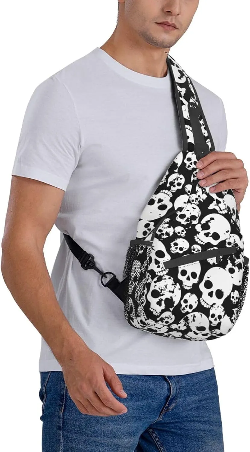 VOOHDDY Sling Bag For Women Men Travel Hiking Backpack Crossbody Shoulder Chest Bags Casual Daypack Sport