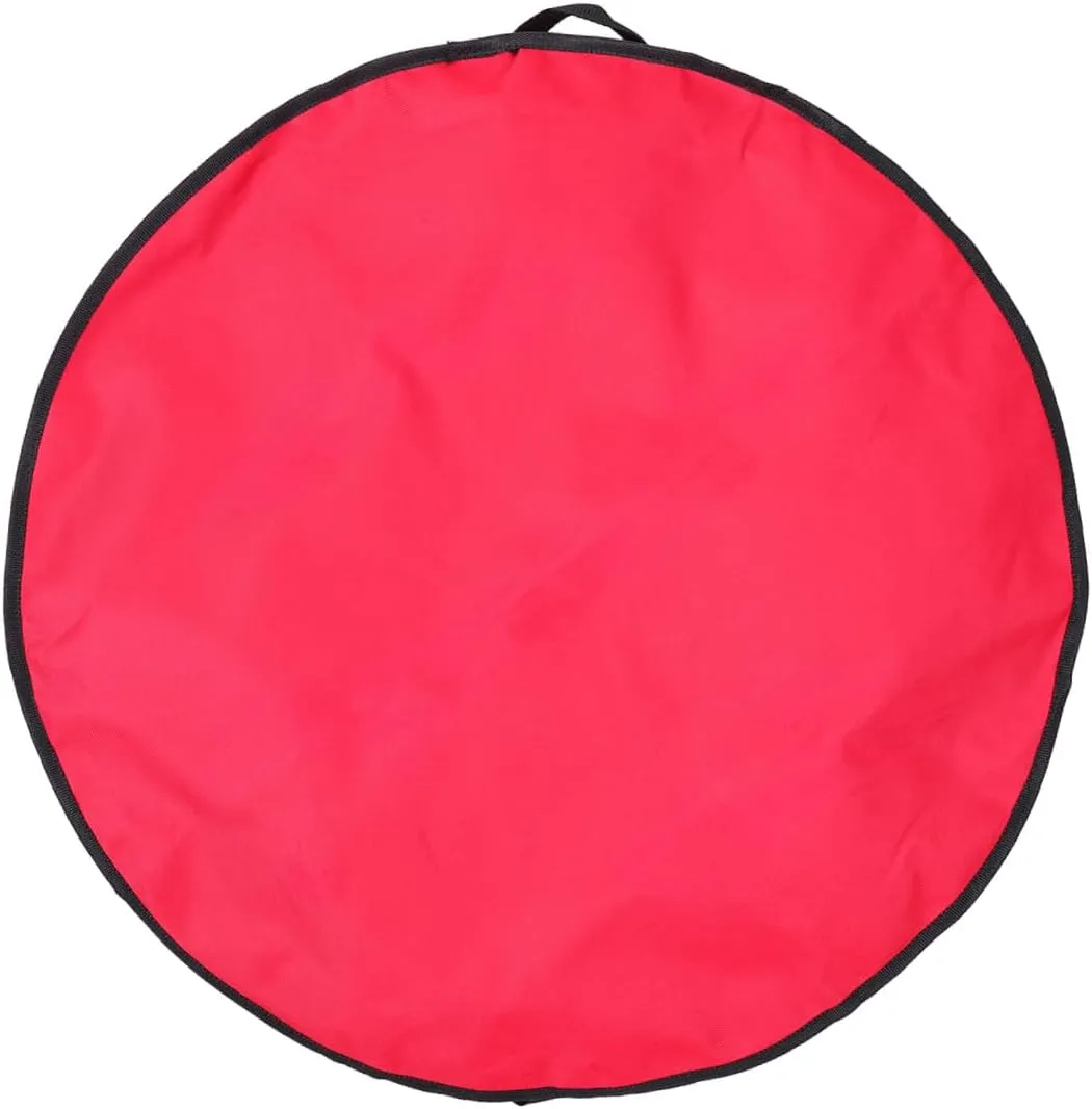 VOSAREA 1Pc Portable Garland Storage Bag Chic Oxford Cloth Pouch for Wreaths Holiday Storage