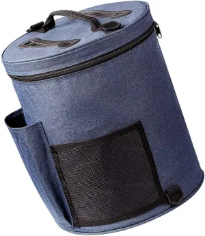 Wakauto Wool Storage Bag 1pc Woven Storage Bucket Large Tote Bag Multifunctional Knitting Storage Bag Woolen Yarn Storage Bag