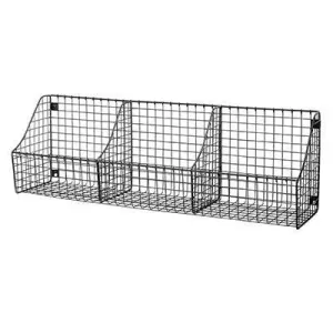 Wall Triple Strg Basket Gray