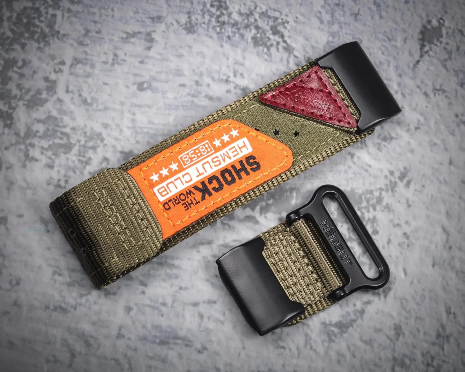 Watch Band Strap for Casio G-shock GG-1000/GWG-100/GSG-100,Super Rugged Nylon Sports Strap