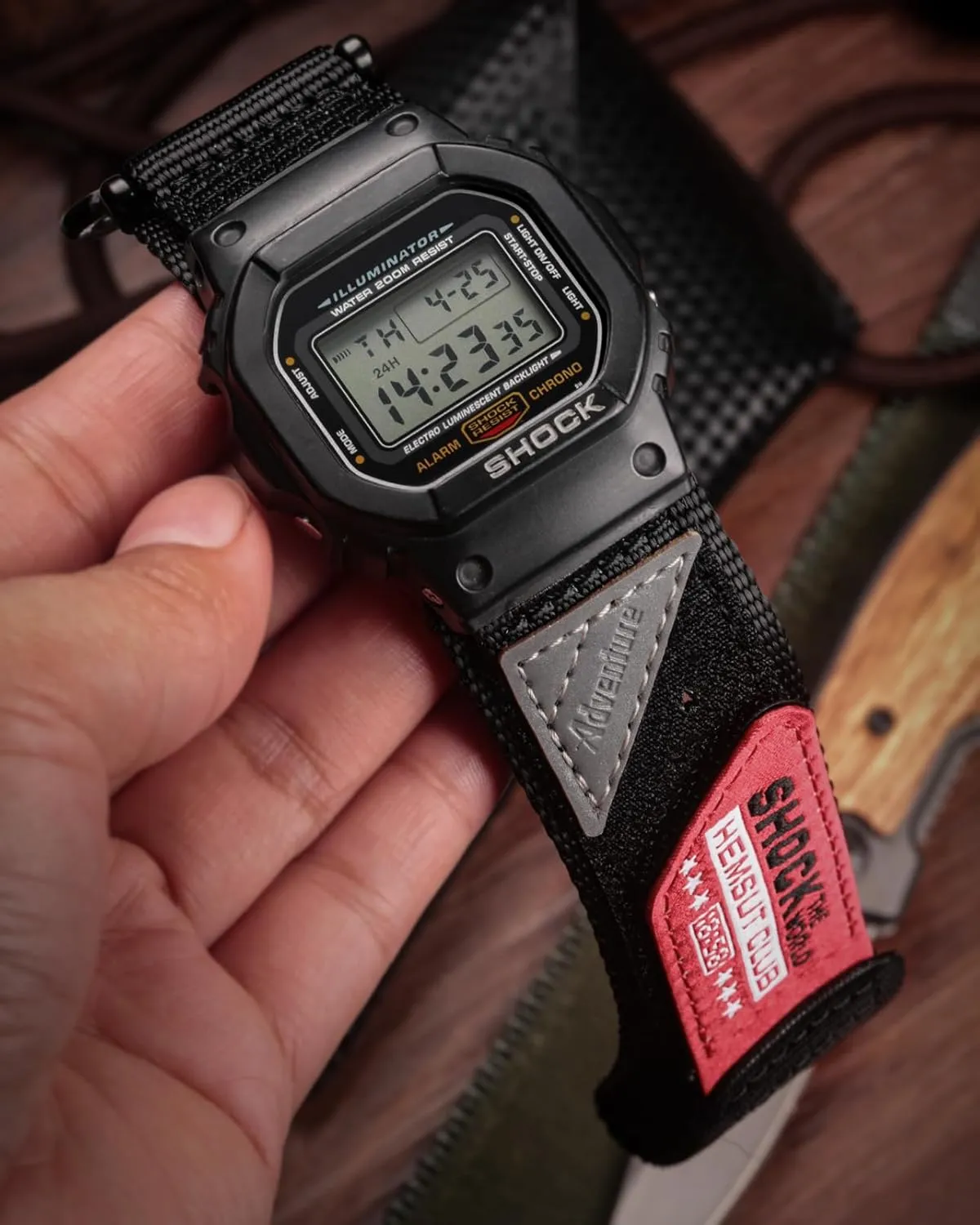 Watch Band Strap for Casio Mens G-Shock DW-5600/5700/6900/8900,GA-100,GW-6900,GAX100,GD100/110/120 Upgraded Buckles 16MM Nylon Watch Band