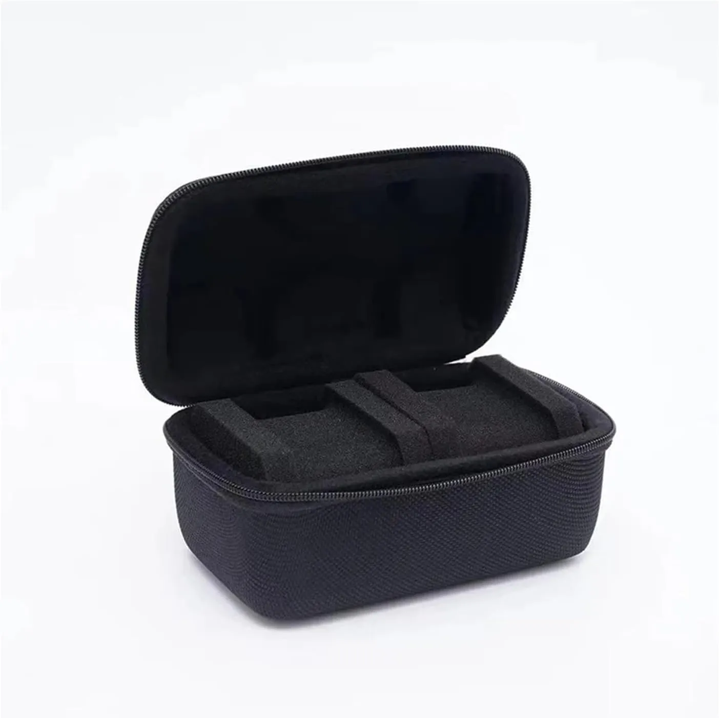 Watch Box 2 Slots Portable Cloth Watch Storage Bag Mechanical Watch Quartz Watch Travel Storage Box watches organizer UTHAI(2-Black)