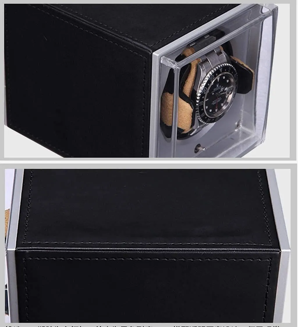 Watch Winders Automatic Winding Watch Box Mechanical Watch Winding Box Portable Turn Winding Mute Watch Storage
