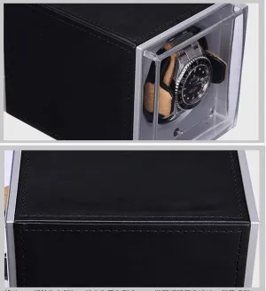 Watch Winders Automatic Winding Watch Box Mechanical Watch Winding Box Portable Turn Winding Mute Watch Storage