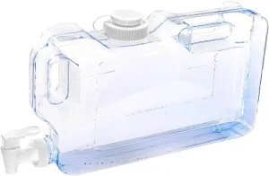 Water Containers Water Tank with Faucet Multifunction Water Bucket Water Jug Water Storage Carrier for Picnic Cooking Hiking