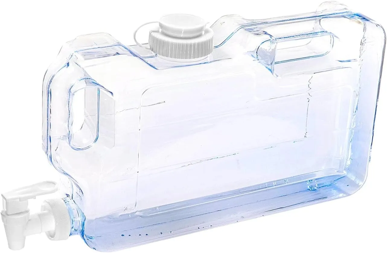 Water Containers Water Tank with Faucet Multifunction Water Bucket Water Jug Water Storage Carrier for Picnic Cooking Hiking