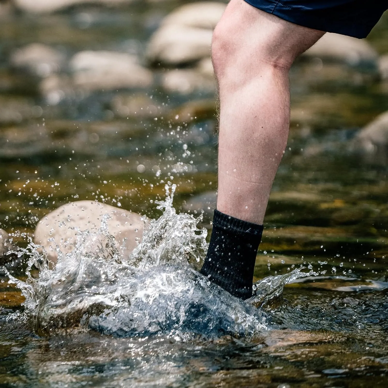 Waterproof Socks,3 Layer Windproof,Breathable,Hiking,Outdoor Activity,Unisex