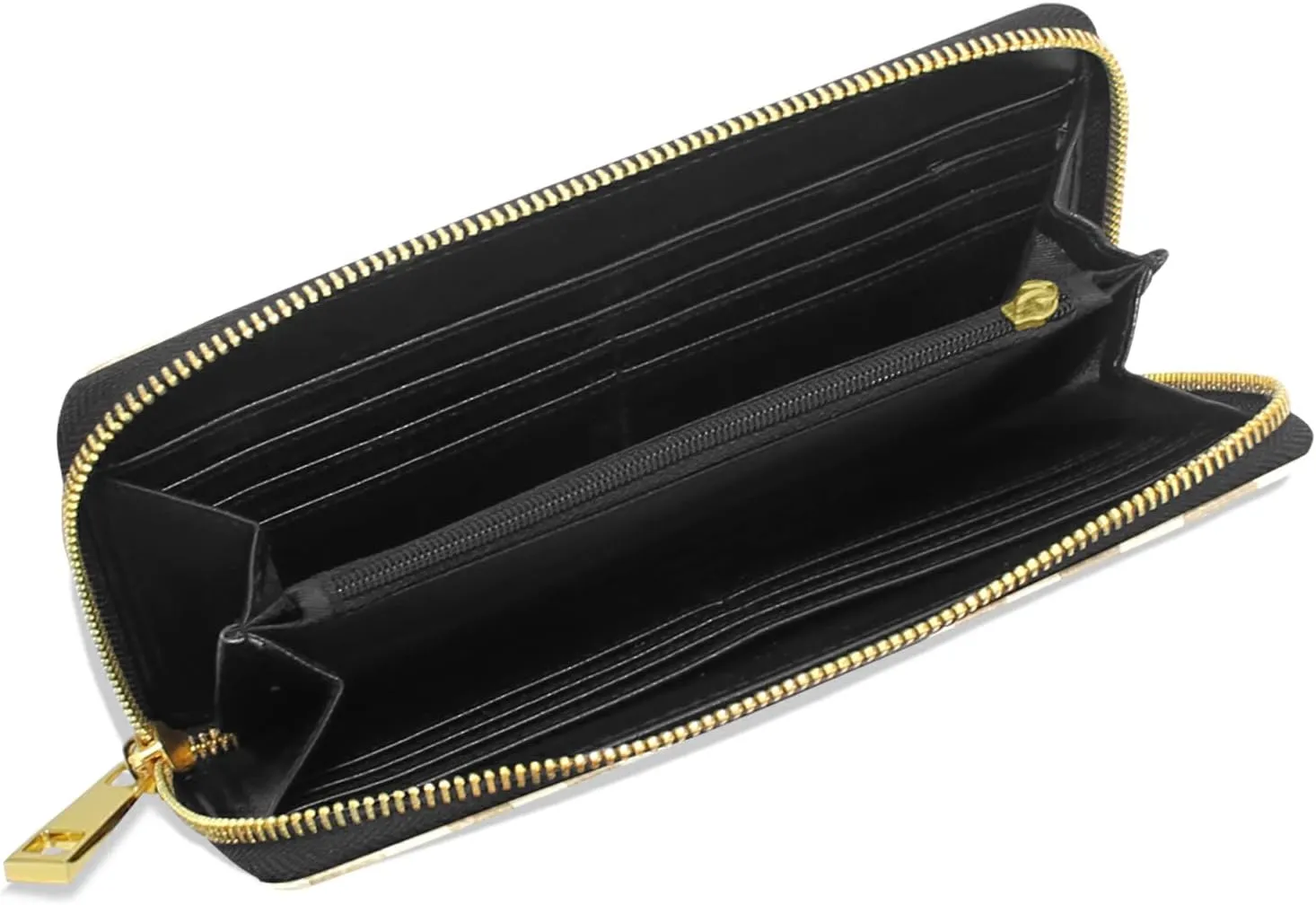 Welcome Missouri Retro Poster Leather Long Wallet Organizer with Zipper Purse Clutch Bag for Women Men