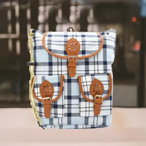 White Backpack Bag