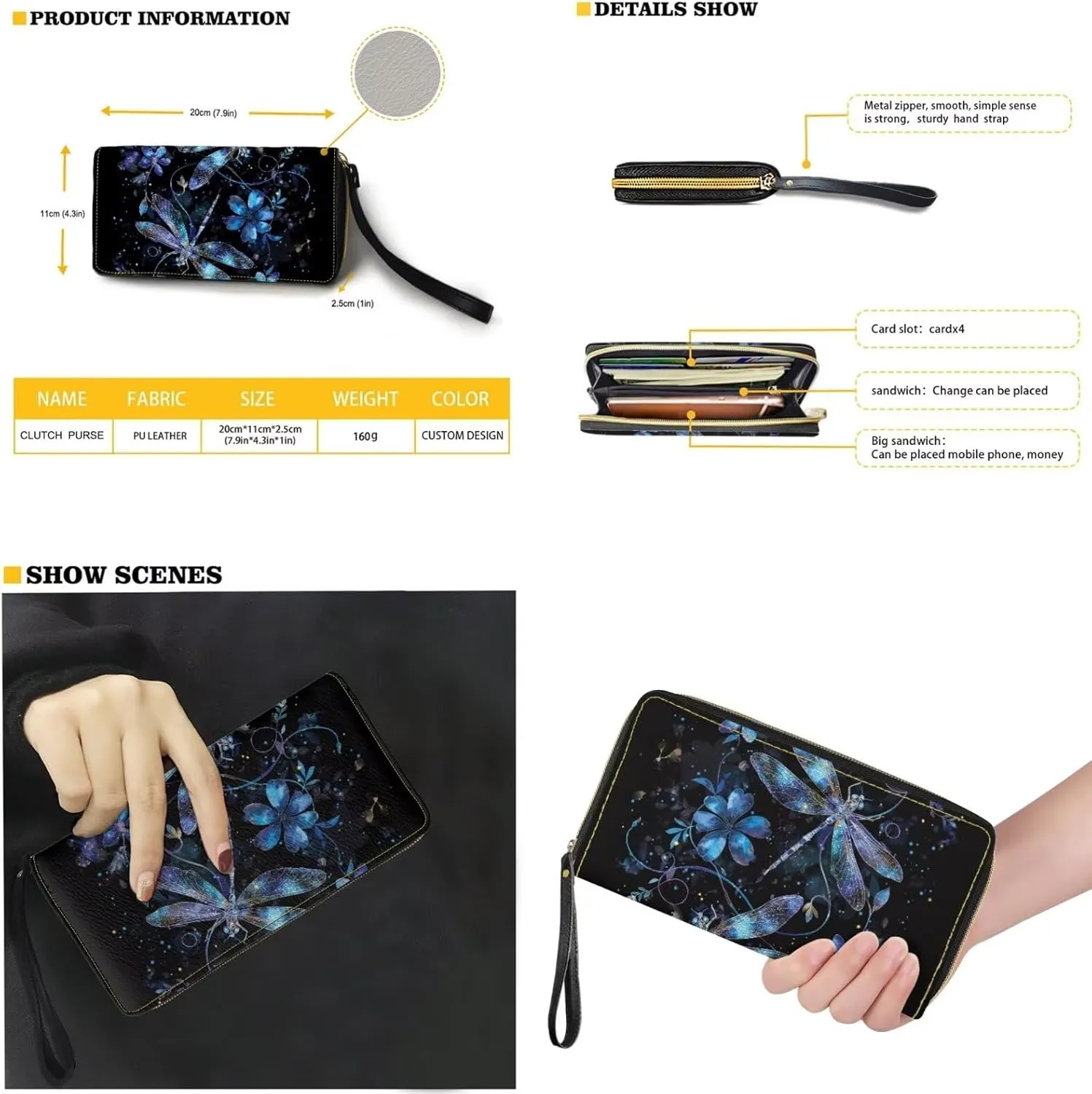 Women Purse Handbags Wallet Sets Leather Shoulder Tote Bag for Women,Top Handle Purse with Wrist Wallet Bag