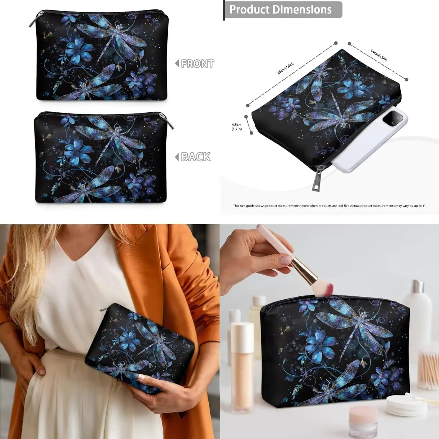 Women Purse Handbags Wallet Sets Leather Shoulder Tote Bag for Women,Top Handle Purse with Wrist Wallet Bag
