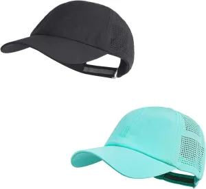 Women Quick Drying Baseball Cap Sun Hats Mesh Lightweight UV Protection for Outdoor Sports - Multiple Colors