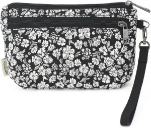 Women Zipper Wristlet Wallet with Coin Pocket