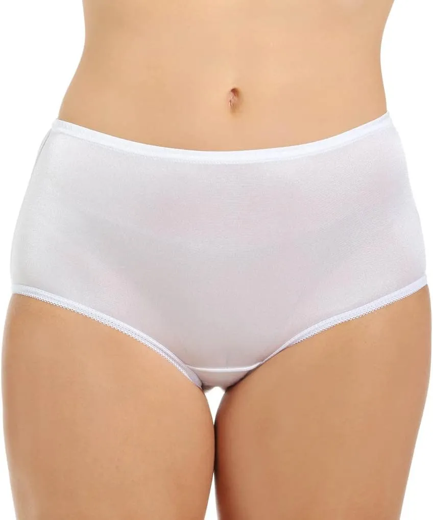 Women's 100% Nylon Full Coverage Panties