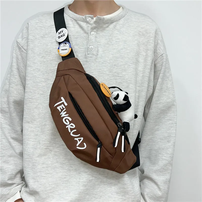 Women's & Men's & Trendy Mobile Boys Men's Chest Bags