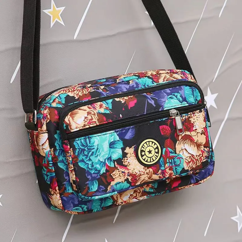 Women's Flower Cloth Stall Night Market Oxford Bags