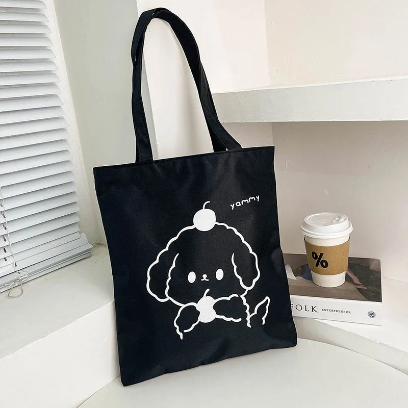 Women's Korean Style Large Capacity Canvas Winter Bags