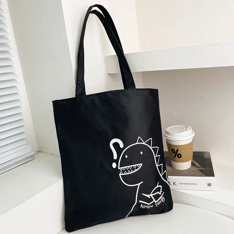 Women's Korean Style Large Capacity Canvas Winter Bags