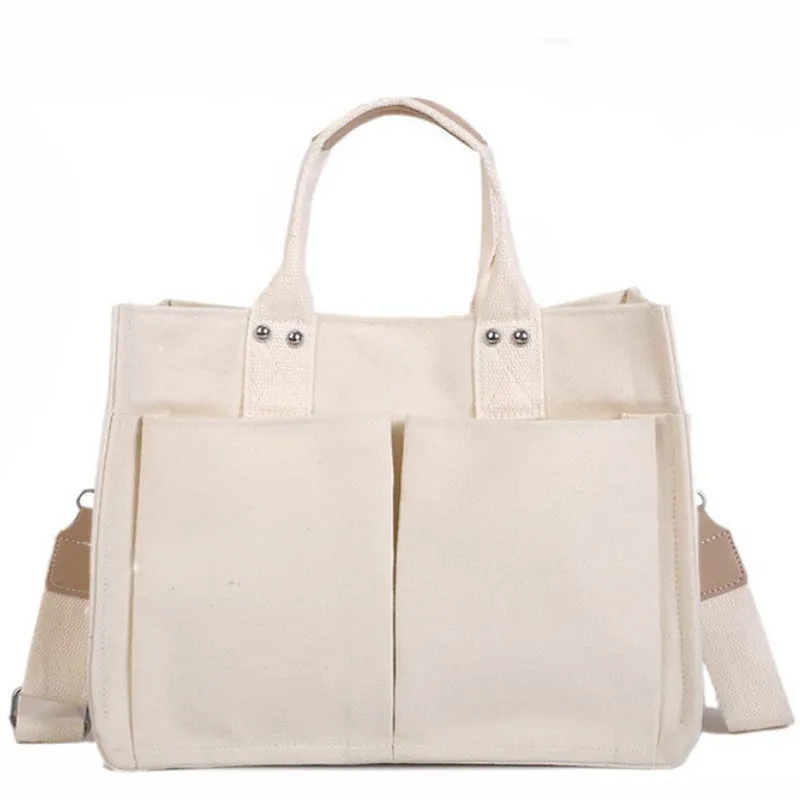 Women's Large Capacity Canvas Portable Fashion Crossbody Bags