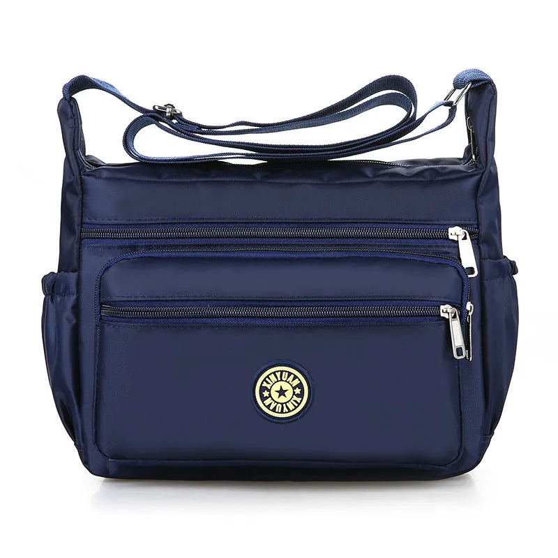 Women's Large Capacity Flower Cloth Oxford Canvas Shoulder Bags