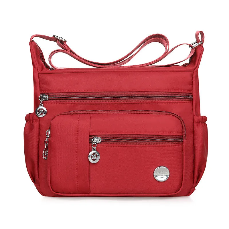 Women's Large Capacity Nylon Oxford Cloth Canvas Shoulder Bags