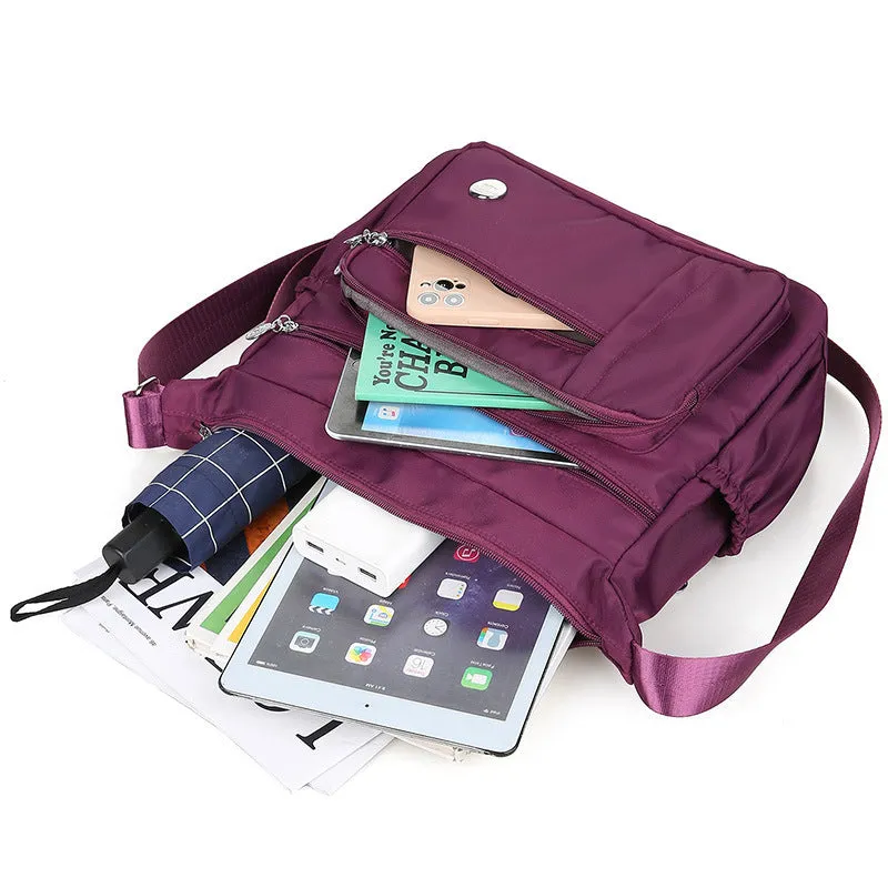 Women's Large Capacity Nylon Oxford Cloth Canvas Shoulder Bags