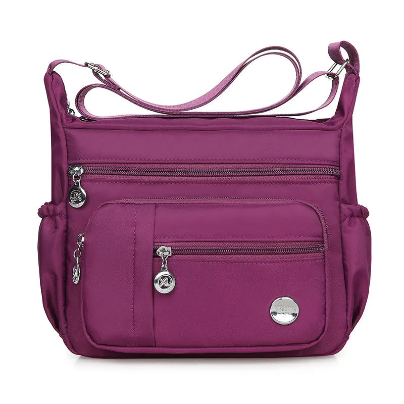 Women's Large Capacity Nylon Oxford Cloth Canvas Shoulder Bags