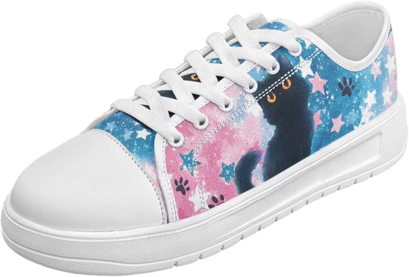 Women’s Slip on Canvas Shoes Classic Arch Support Sneakers Loafers Shoes Casual Fashion Low-Top Slip Ons US 5.5-13.5