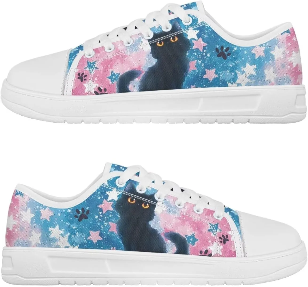 Women’s Slip on Canvas Shoes Classic Arch Support Sneakers Loafers Shoes Casual Fashion Low-Top Slip Ons US 5.5-13.5