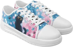 Women’s Slip on Canvas Shoes Classic Arch Support Sneakers Loafers Shoes Casual Fashion Low-Top Slip Ons US 5.5-13.5