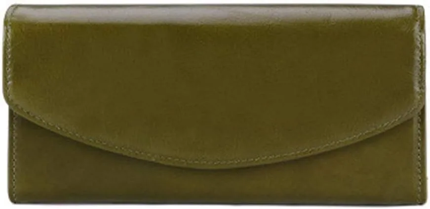 Women's Wallet Ladies Korean Fashion Wallet Rfid Multi-card Long Clutch Bag Purse(C)