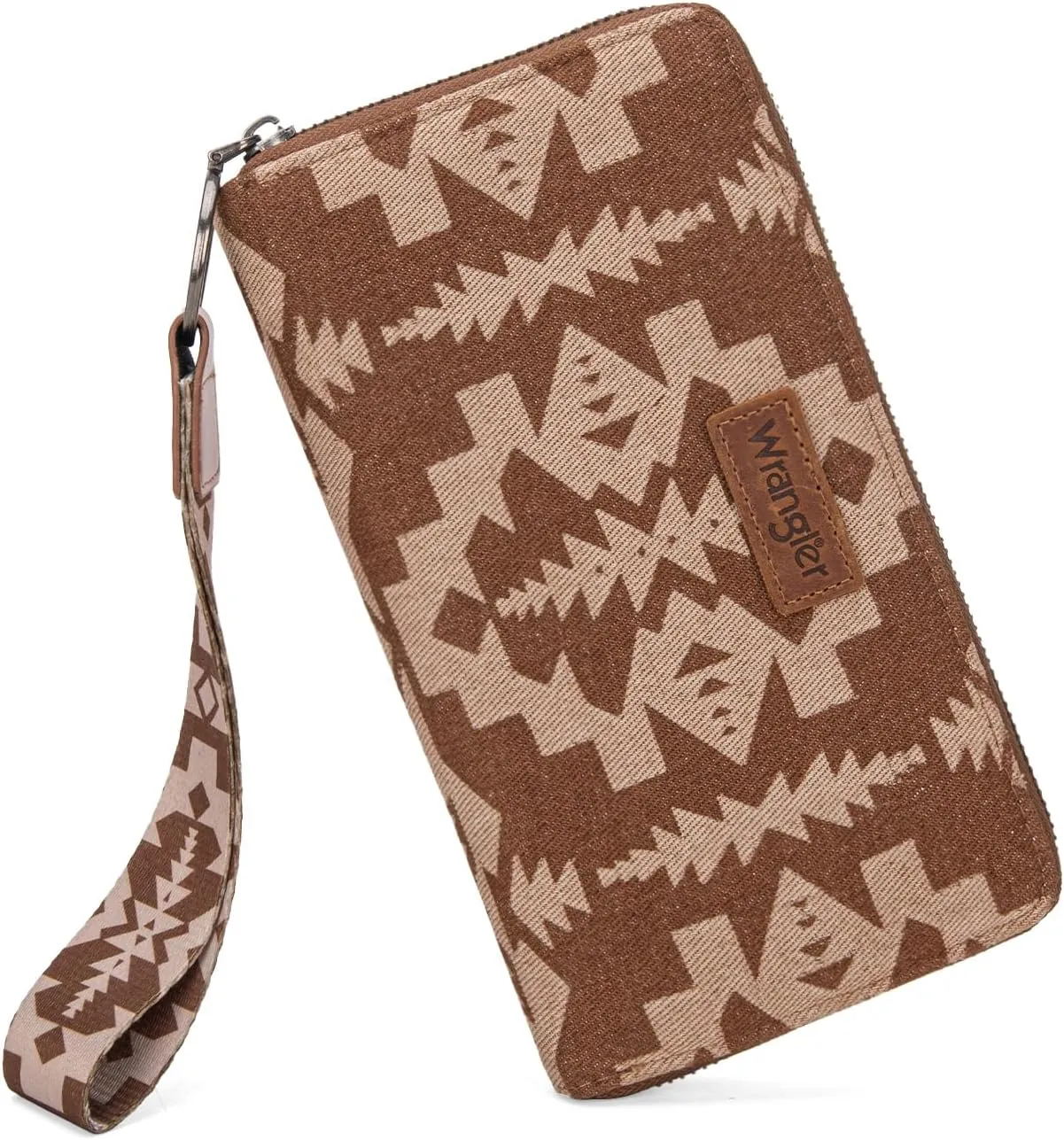 Wrangler Wallet Wristlet Aztec Clutch Long Purse Boho Credit Card Holder Wallet